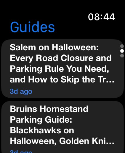 Spot Check on Apple Watch